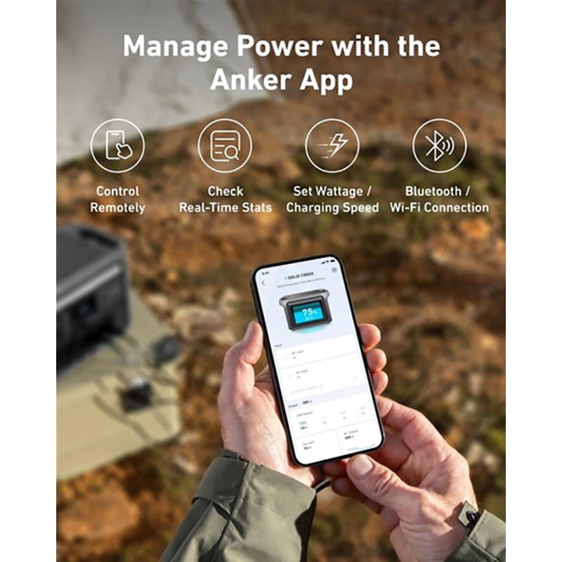 Изображение Зарядная станция ANKER SOLIX C800 Plus (A17543Z1)