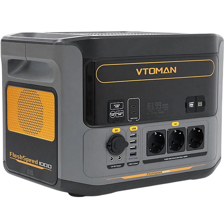 Зарядная станция VTOMAN FlashSpeed 1000 PB-85 (DE-FS1000-B)