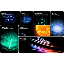 Зарядна станція POWERNESS Hiker U1000B