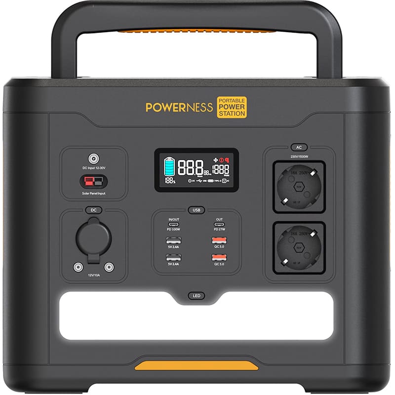 Зарядна станція POWERNESS Hiker U1500