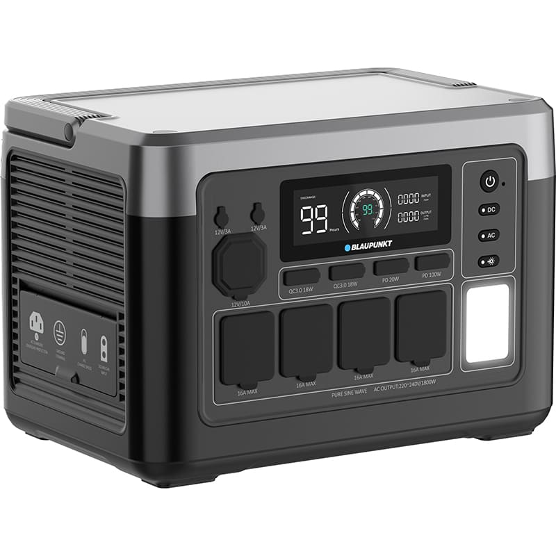 Зарядна станція BLAUPUNKT BPPS1000A Спосіб заряджання від мережі