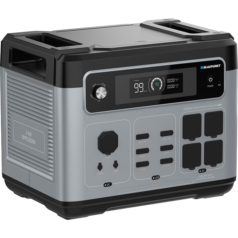 Зарядна станція BLAUPUNKT BPPS2000A Спосіб заряджання від автомобільної зарядки