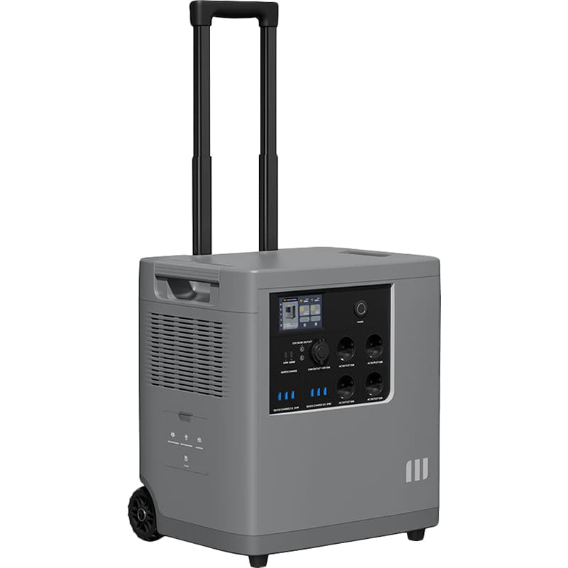 Зарядна станція MANGO POWER E 3533Wh/3000W Спосіб заряджання від сонячної батареї