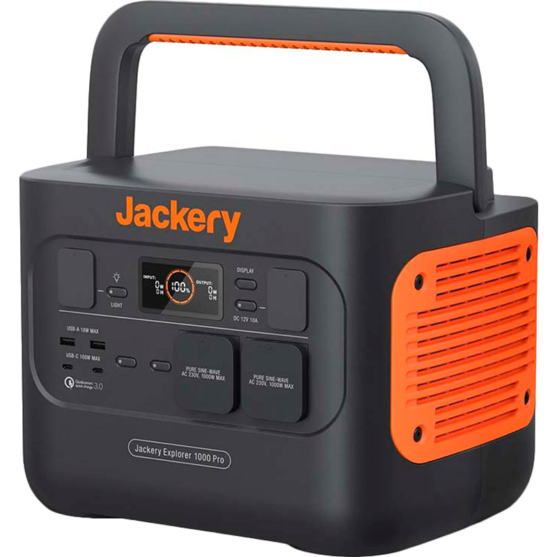 Зарядна станція JACKERY Explorer 1000 Pro Спосіб заряджання від автомобільної зарядки