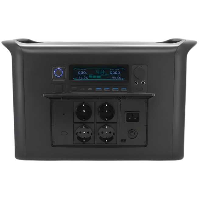 Зарядная станция CTOLITY AP2000 2400W/2048Wh MPPT 600W Black (714964)