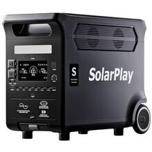 Зарядна станція SOLARPLAY Q3600 3600W/3840Wh Black (714971)