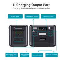 Зарядна станція CHOETECH 2400W PS Wifi+Bt 2048Wh (BS008-BQB)