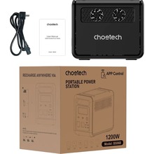 Зарядная станция CHOETECH BS068 1200W/1024Wh