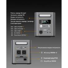 Зарядна станція AFERIY AF-BCP180 Nomad1800 1800W 1024Wh Gray (715360)