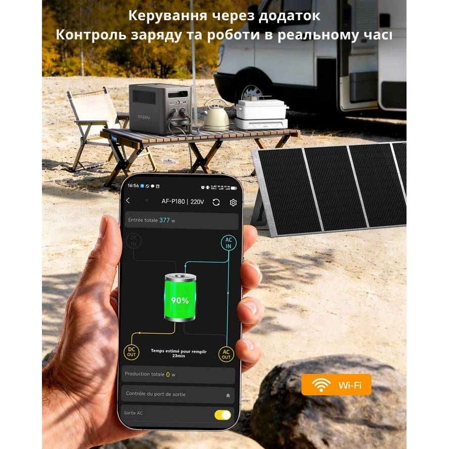 Покупка Зарядна станція AFERIY AF-BCP180 Nomad1800 1800W 1024Wh Gray (715360)