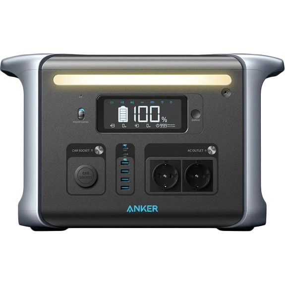 Зарядная станция ANKER 757 PowerHouse (A1770311) Способ зарядки от автомобильной зарядки