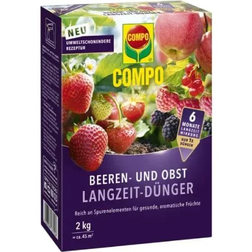 Тверде добриво COMPO для ягід 2 кг (3794) Тверде добриво COMPO для ягід 2 кг (3794)
