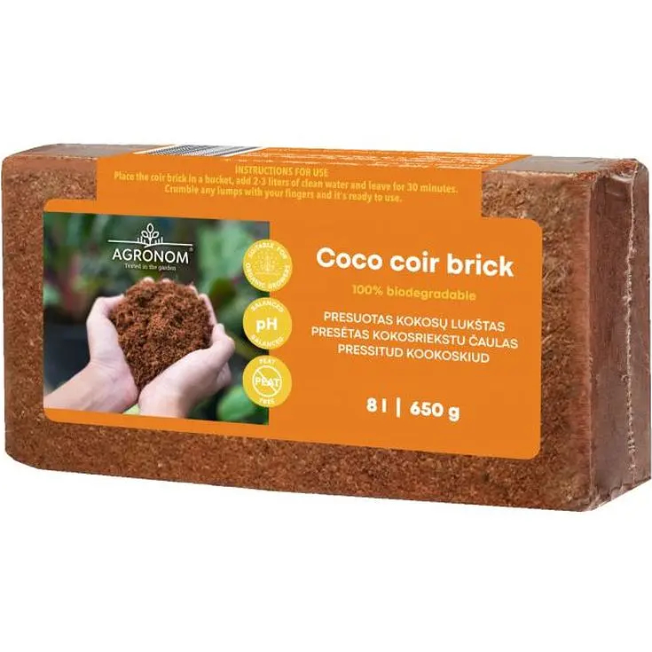 Волокно кокосове SEKLOS Agronom 8 л (919259)