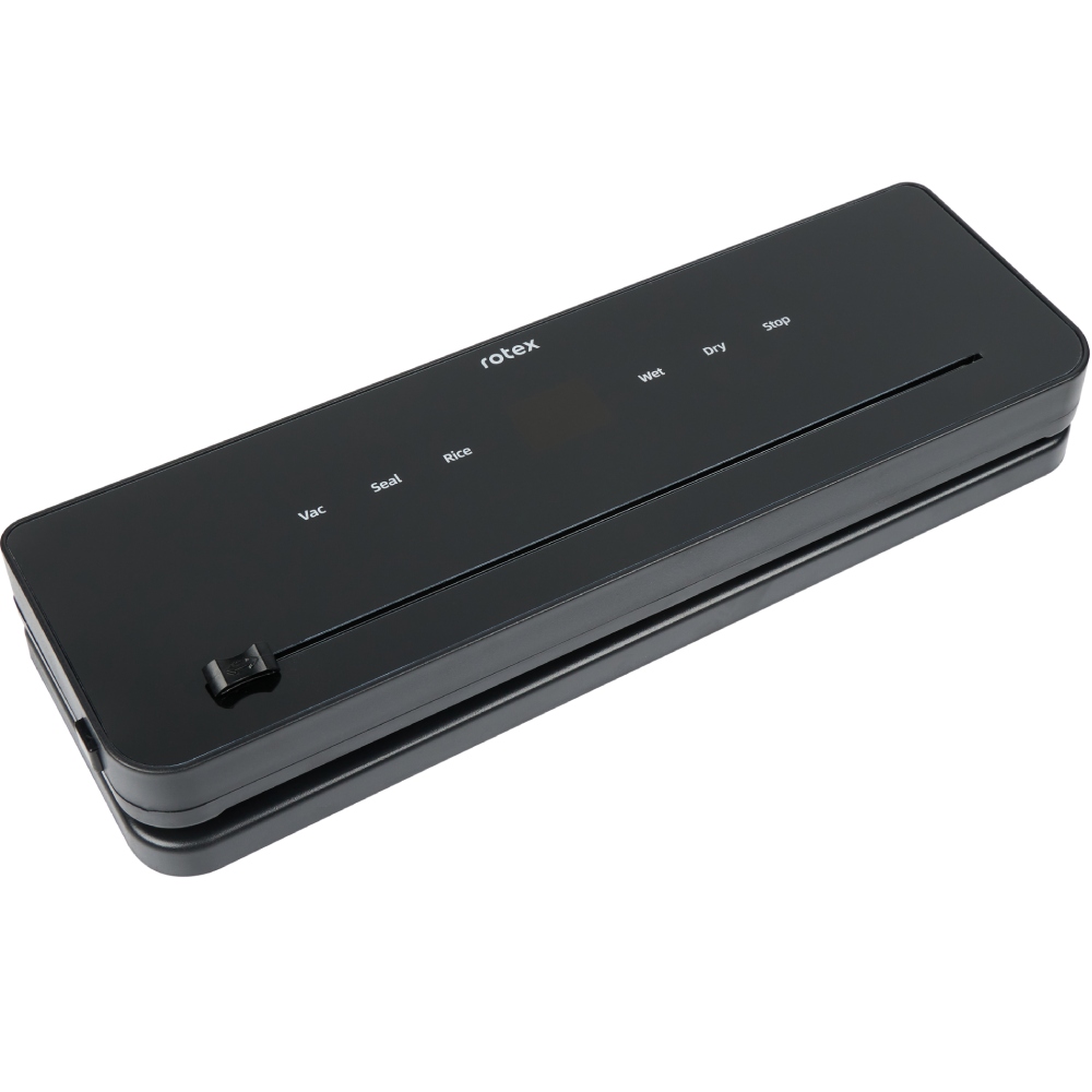 Вакуумний пакувальник ROTEX RVS122-B SuperVac Режими роботи вакуумування сухих продуктів