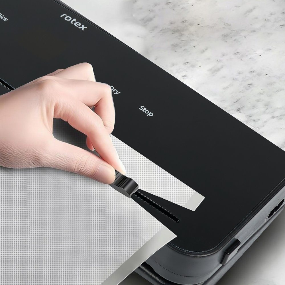 Вакуумний пакувальник ROTEX RVS122-B SuperVac Особливості дисплей