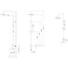 Душевой гарнитур AQUATICA s19 (9719411)