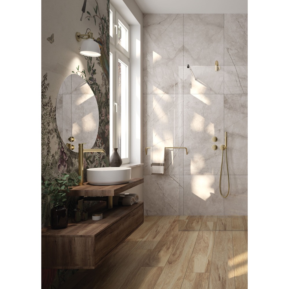 Душевой гарнитур DEANTE Silia Brushed Gold (NQS_R9XK) Цвет золотистый