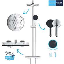 Душевой гарнитур GROHE Vitalio Start System 250 Chrome (26677001)