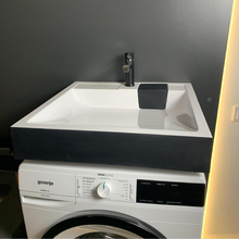 Раковина ADAMANT Washer New Black/White Glossy (4824296202903)