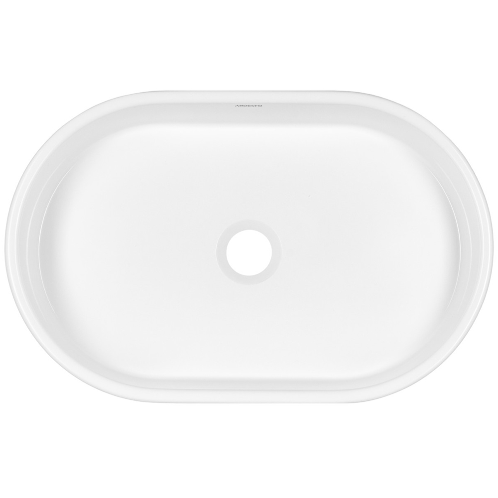 Раковина ARDESTO Elle White (LL_001) Форма раковины овальная