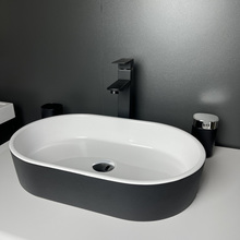 Раковина ADAMANT Beste New Black\White Glossy (100003542)