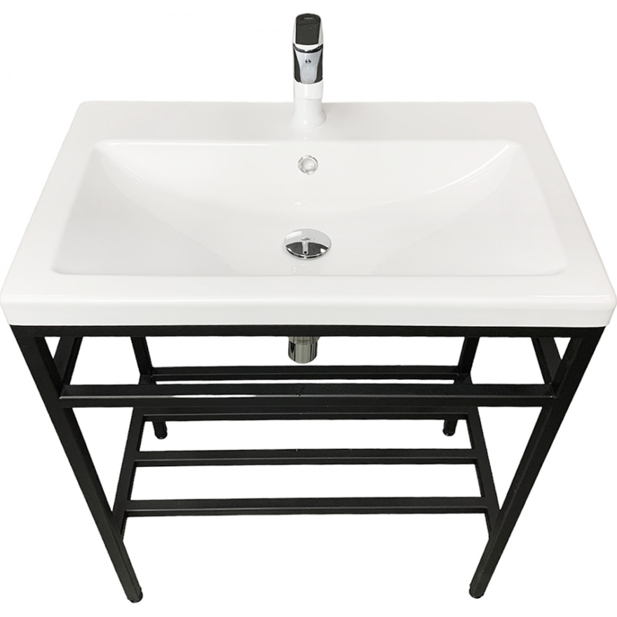 Раковина ADAMANT Cers White 80 (4824296202301) Материал искусственный камень