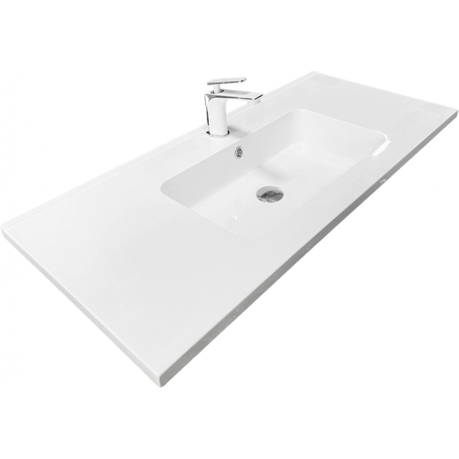 Раковина ADAMANT Flat White 100 (4824296107001) Форма раковины прямоугольная