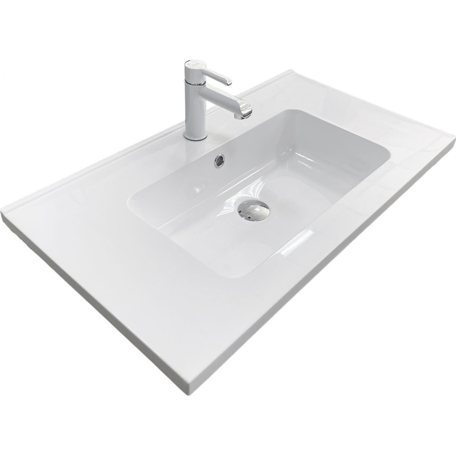 Раковина ADAMANT Flat White 80 (4824296206501) Тип установки накладные