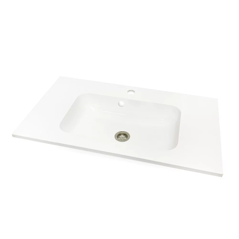 Раковина ADAMANT Frate White 80 (100002888) Форма раковины прямоугольная