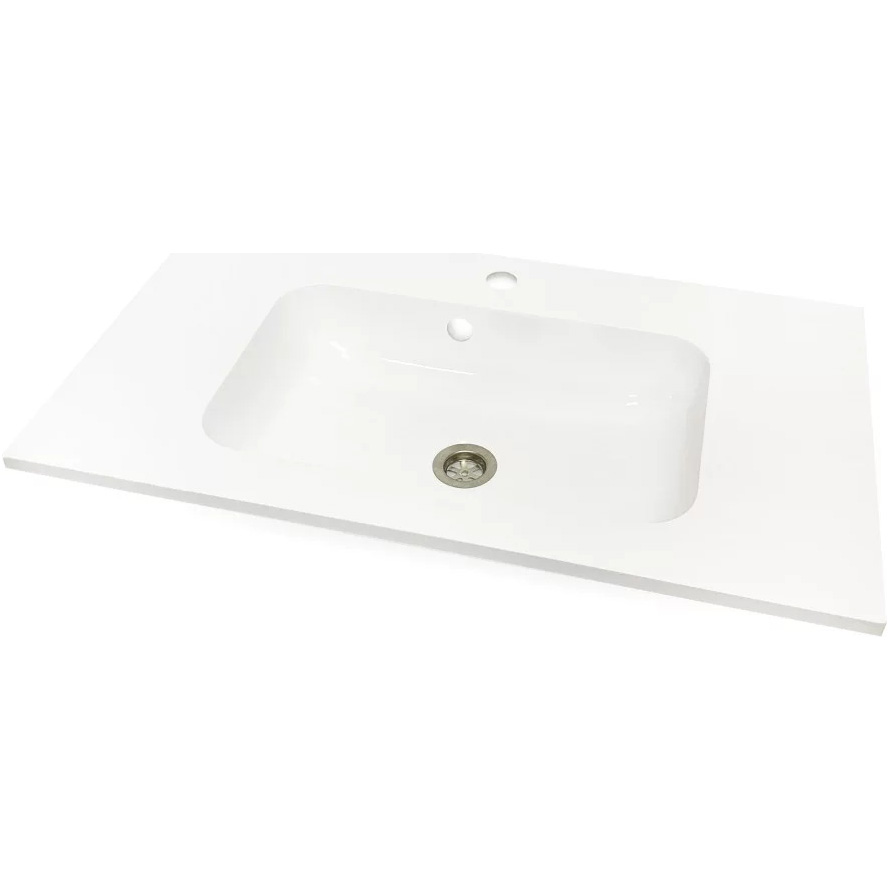 Раковина ADAMANT Frate White 100 (100002887) Форма раковины прямоугольная