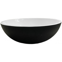 Раковина ADAMANT Kreis Black\White Glossy (100003873)