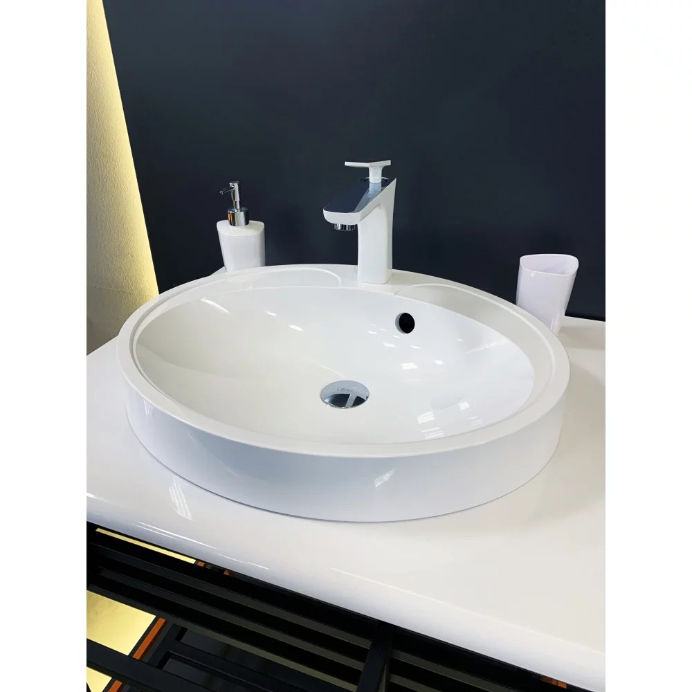 Раковина ADAMANT Lauf New White (100002889) Отверстие под смеситель есть