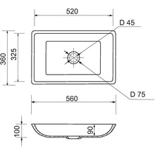 Раковина ADAMANT Lower White (100003858)