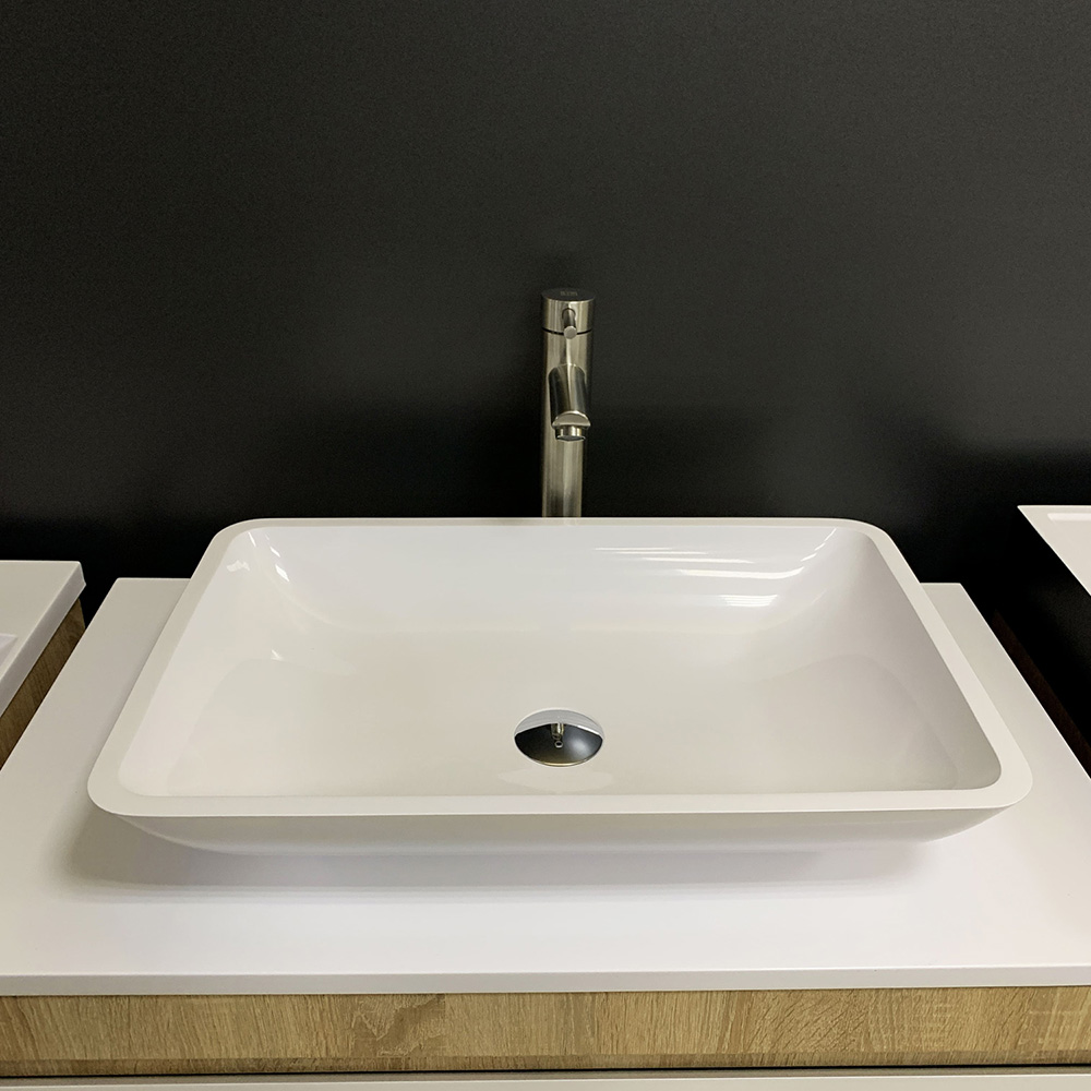 Раковина ADAMANT Lower White (100003858) Отверстие под смеситель нет