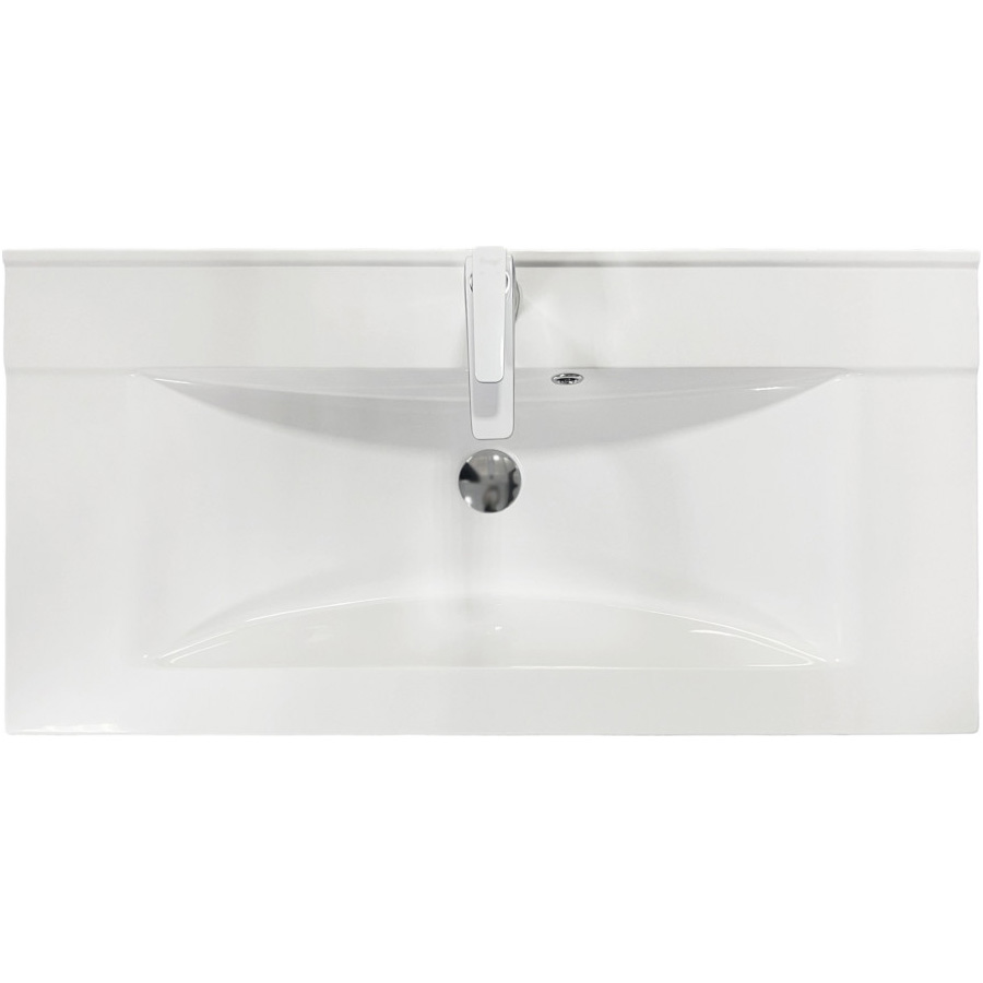 Раковина ADAMANT Quanto White 100 (4824296107201) Форма раковини прямокутна