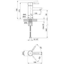 Набор для ванной ADAMANT FLATE 100 White (4824296207601)