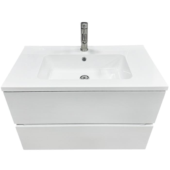 Внешний вид Набор для ванной ADAMANT FLATE 80 White (4824296207801)