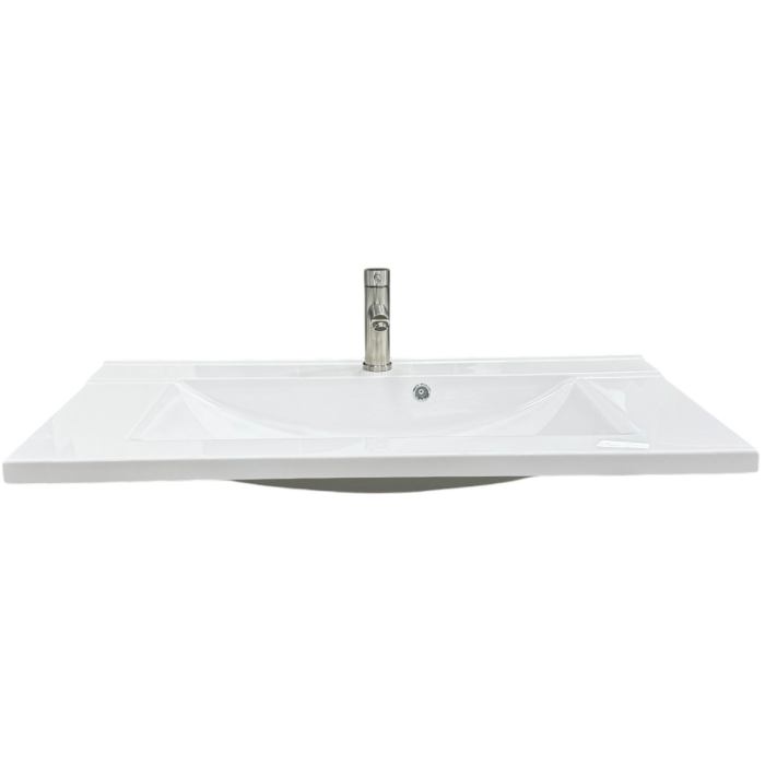 Набор для ванной ADAMANT QUANTO 100 White (4824296207901) Форма раковины прямоугольная