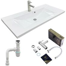 Набор для ванной ADAMANT QUANTO 100 White (4824296207901)