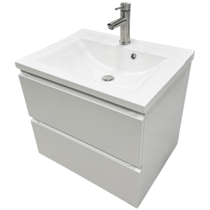 Набор для ванной ADAMANT QUANTO 60 White (4824296208001) Отверстие под смеситель есть