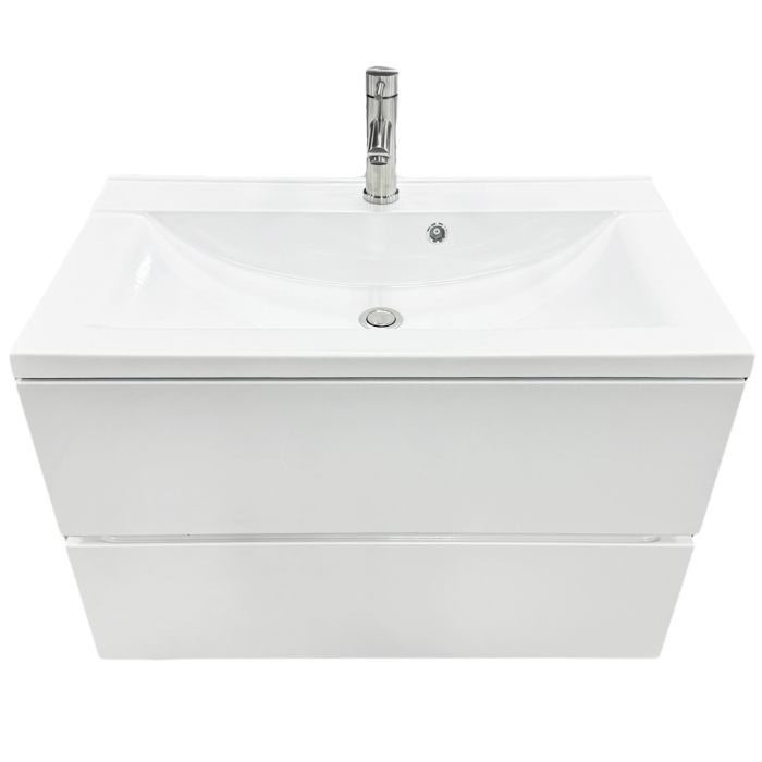 Внешний вид Набор для ванной ADAMANT QUANTO 80 White (4824296208201)