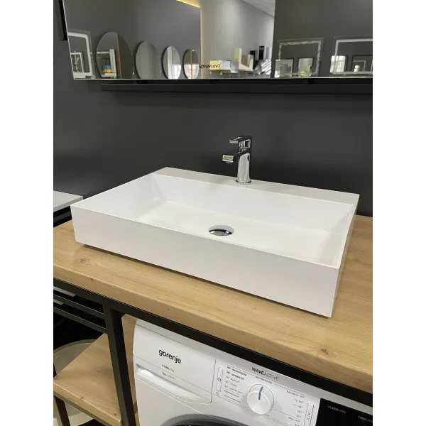 Раковина ADAMANT SLENDER White (4824296204008) Отверстие под смеситель есть