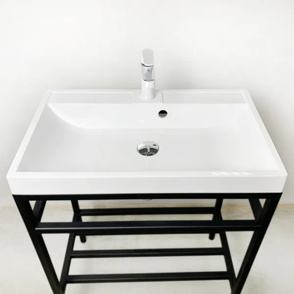 Раковина ADAMANT STRENG Streng New 60 White (100002839) Отвір під змішувач є