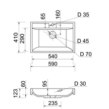 Раковина ADAMANT STRENG Streng New 60 White (100002839)