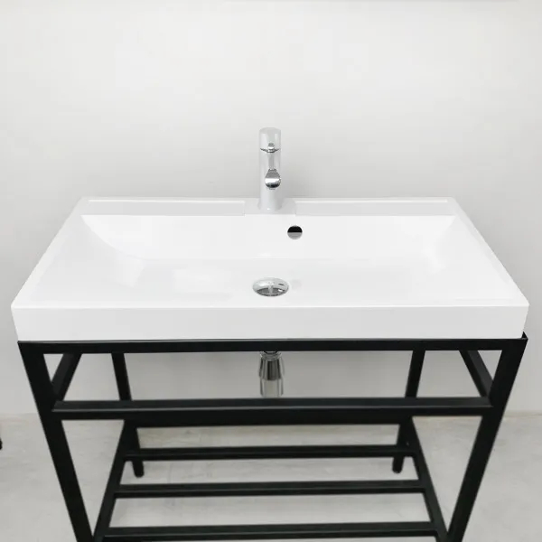 Раковина ADAMANT Streng New 80 White (100002841) Форма раковини прямокутна