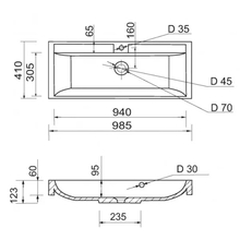 Раковина ADAMANT Streng New 100 White (100002890)