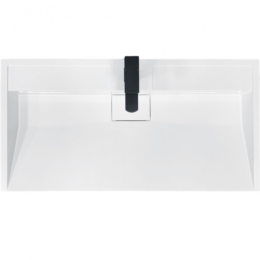 Раковина ADAMANT Vision 100 White (4824296205001) Форма раковины прямоугольная