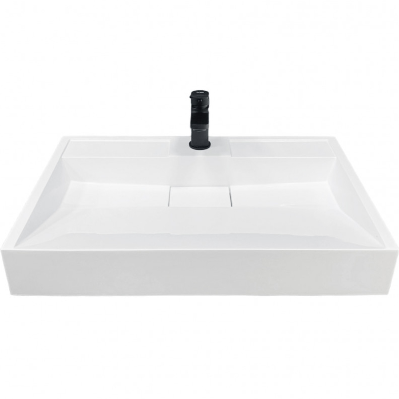 Раковина ADAMANT Vision 70 White (4824296204101) Тип установки накладные