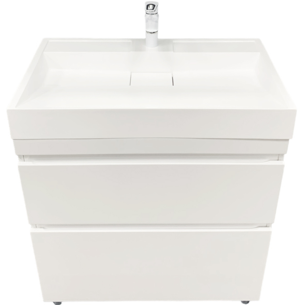 Раковина ADAMANT Vision 80 White (4824296204201) Матеріал штучний камінь