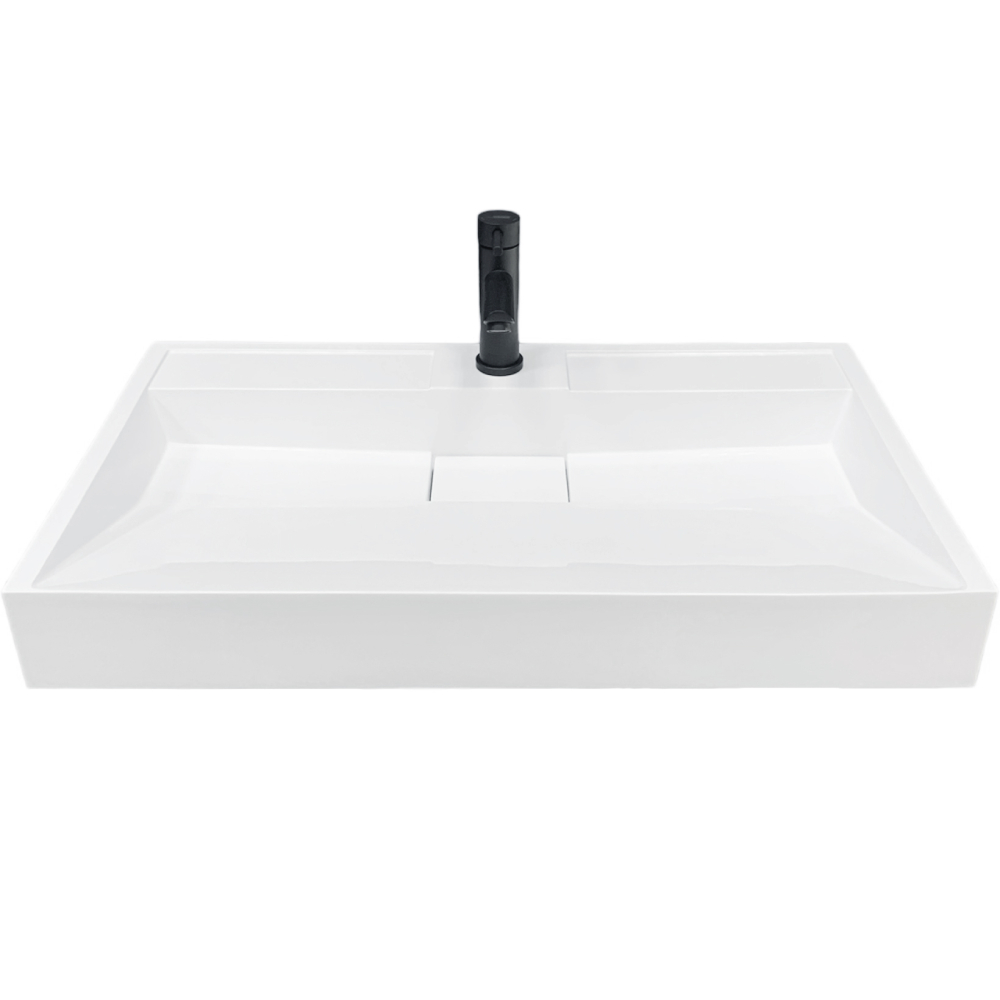 Раковина ADAMANT Vision 80 White (4824296204201) Тип встановлення накладні